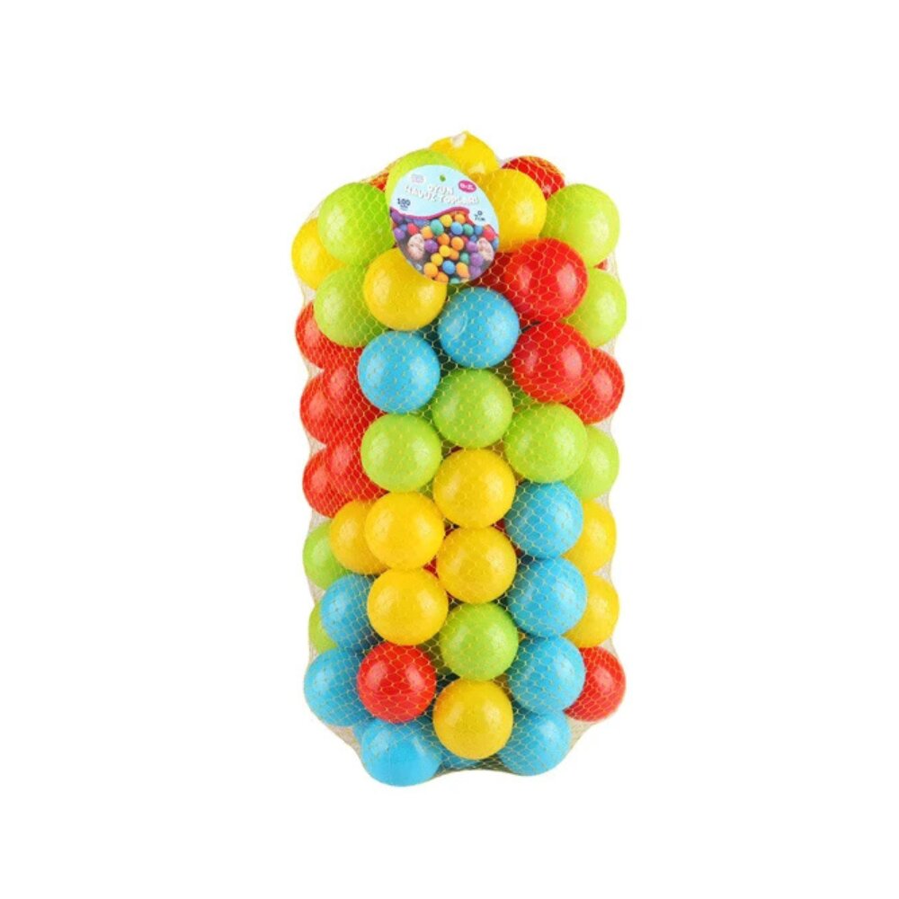 Bufnitel Set 100 bile multicolor 7 cm