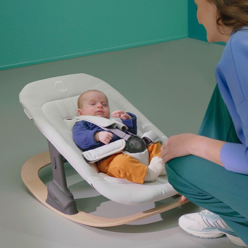 Bugaboo Cadru balansoar pentru set nou-nascut Giraffe Neutral Wood