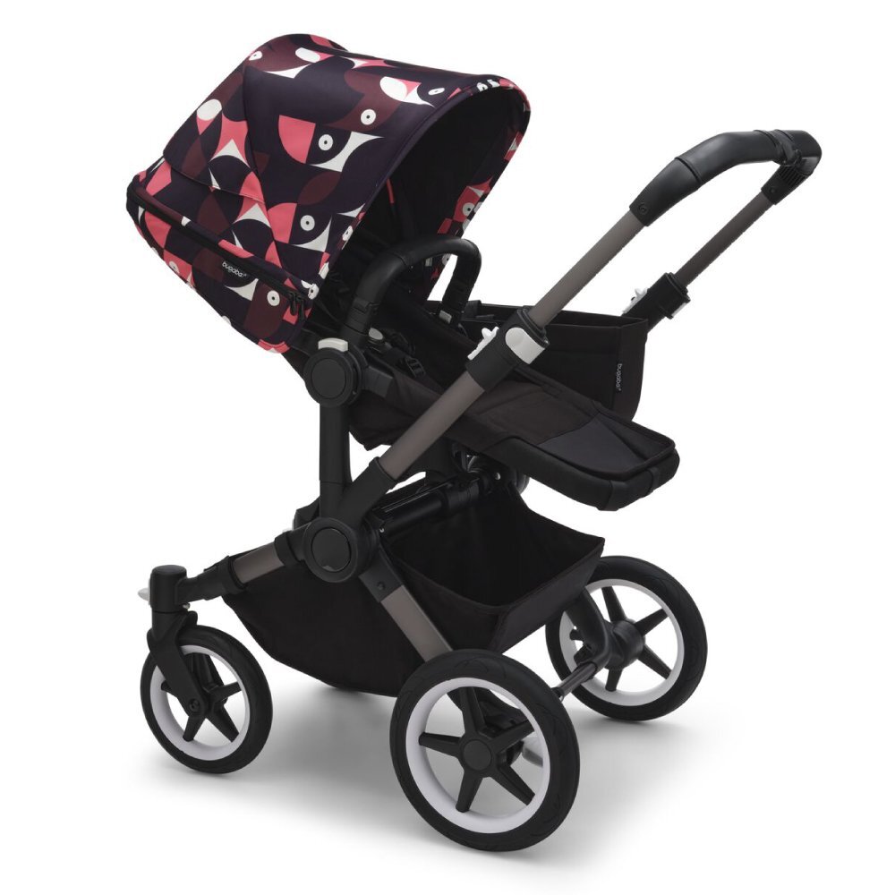Bugaboo Capotina carucior Donkey 5 Animal explorer pink red