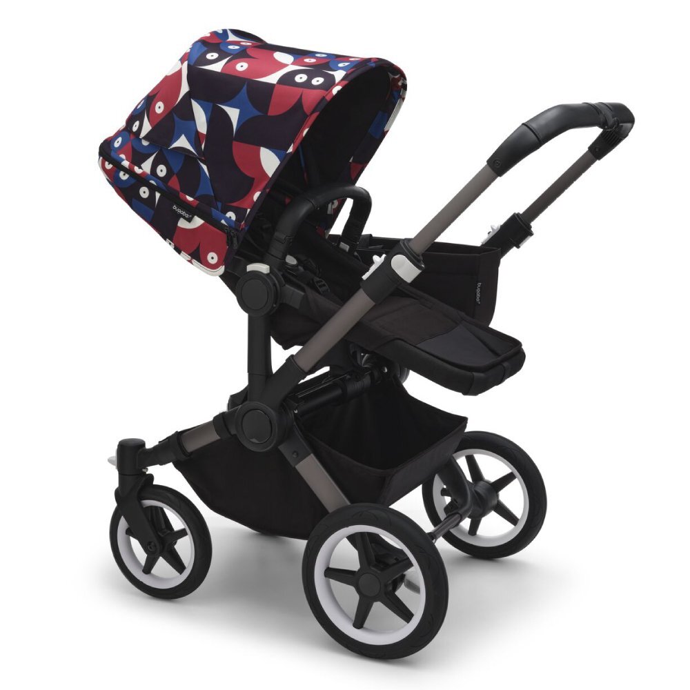Bugaboo Capotina carucior Donkey 5 Animal explorer red blue