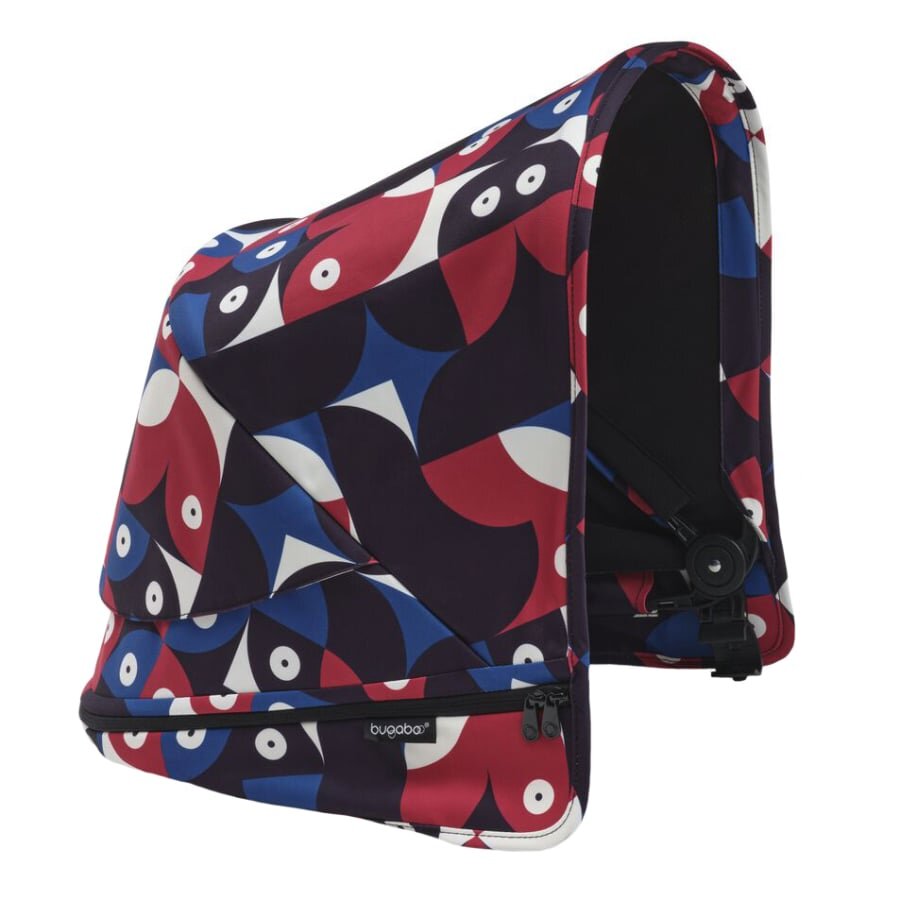 Bugaboo Capotina carucior Donkey 5 Animal explorer red blue