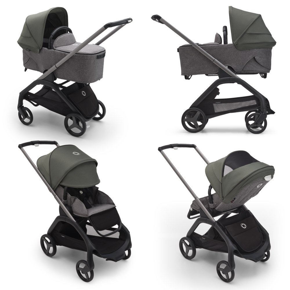 Bugaboo Capotina carucior Dragonfly forest green