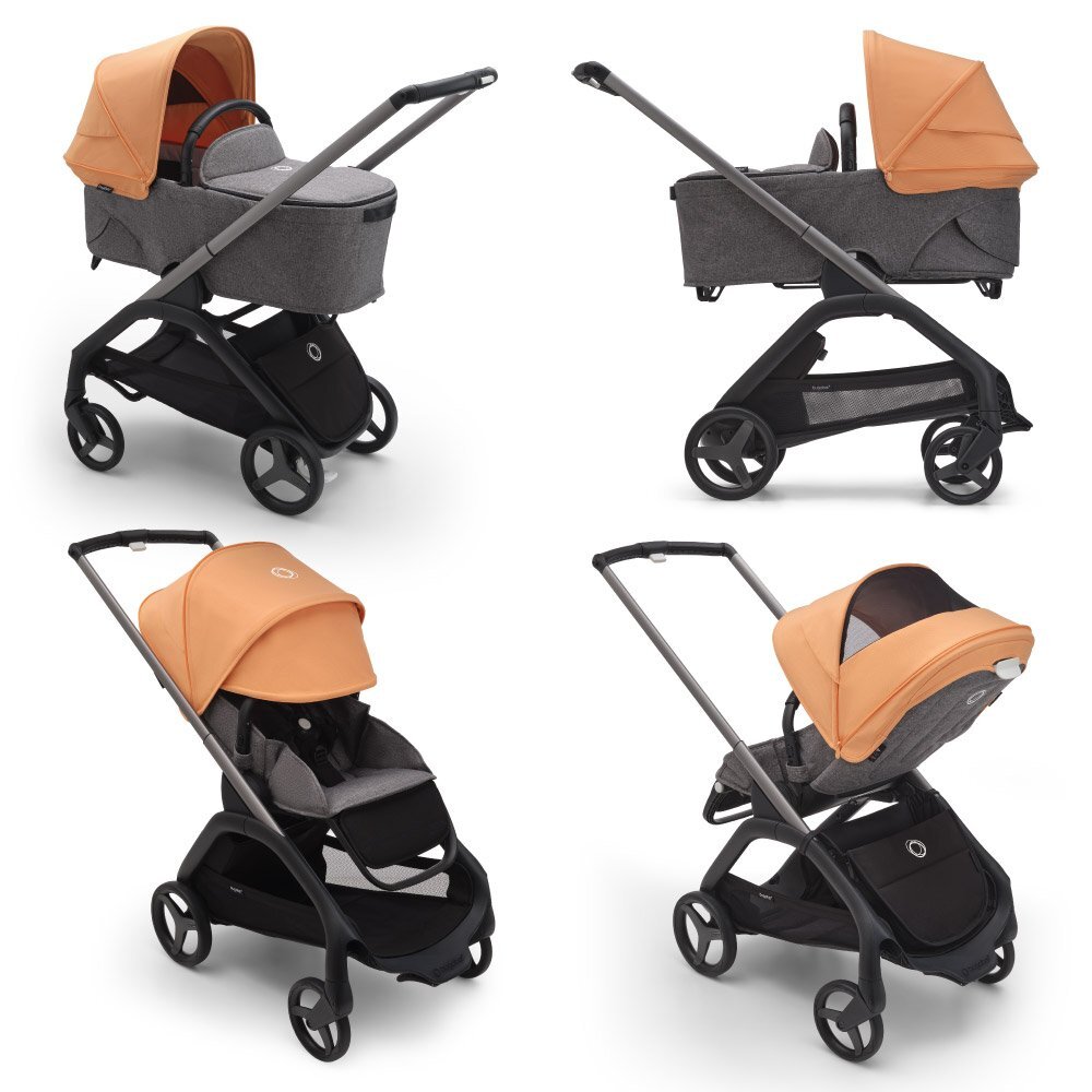 Bugaboo Capotina carucior Dragonfly island coral