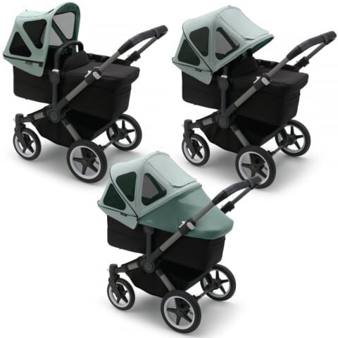 Bugaboo Capotina cu extensie plasa insecte Donkey pine green
