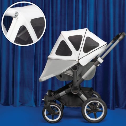Bugaboo Capotina cu extensie plasa insecte Donkey pine green