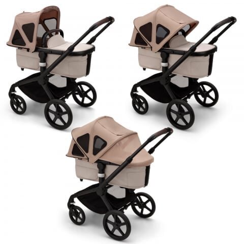 Bugaboo Capotina cu extensie plasa insecte Fox 5 Fox Cub Lynx dune taupe