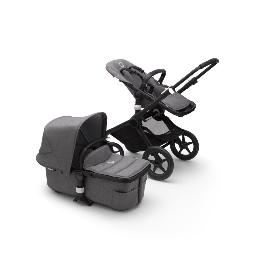 Bugaboo Carucior 2 in 1 Fox 2 Complete black grey melange