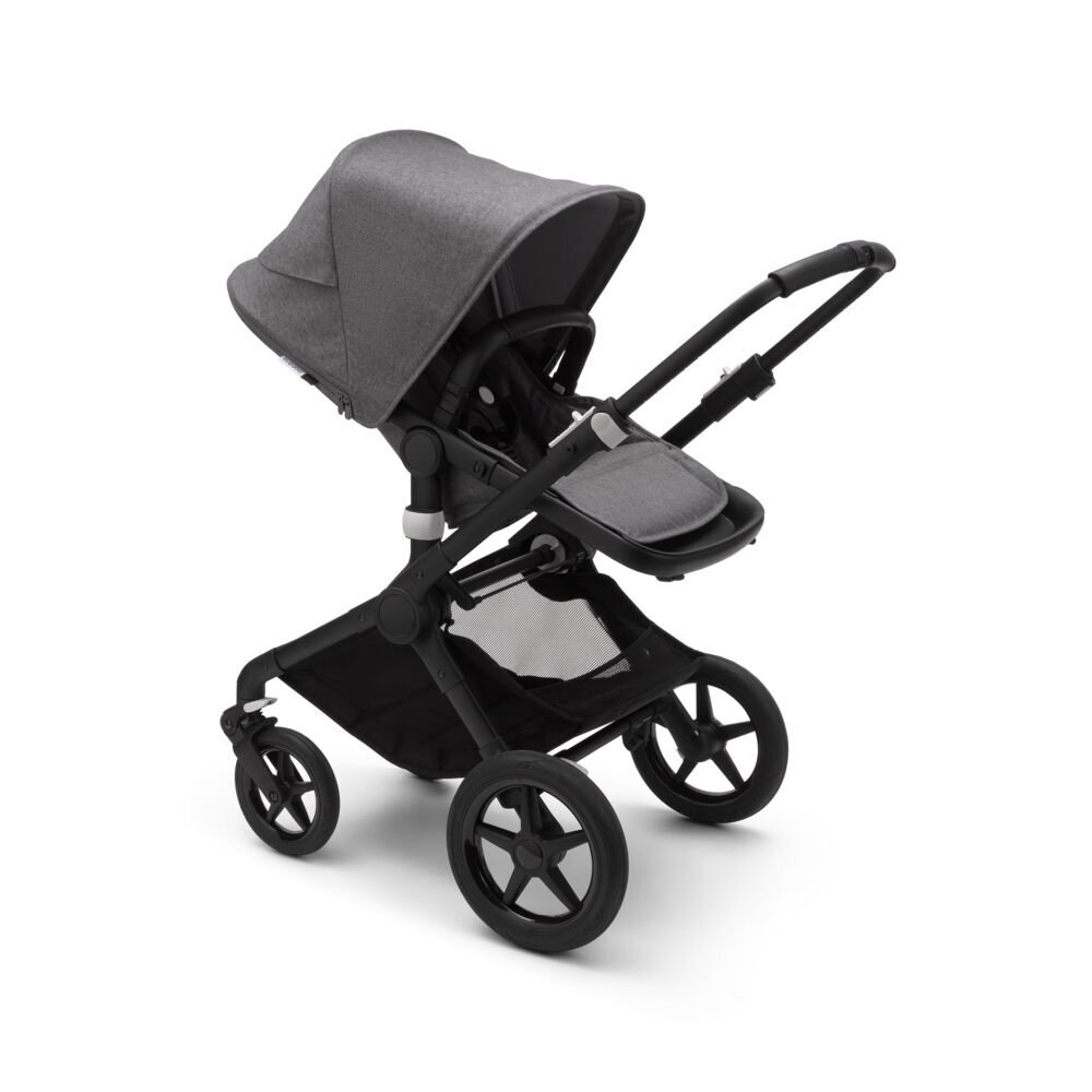 Bugaboo Carucior 2 in 1 Fox 2 Complete black grey melange
