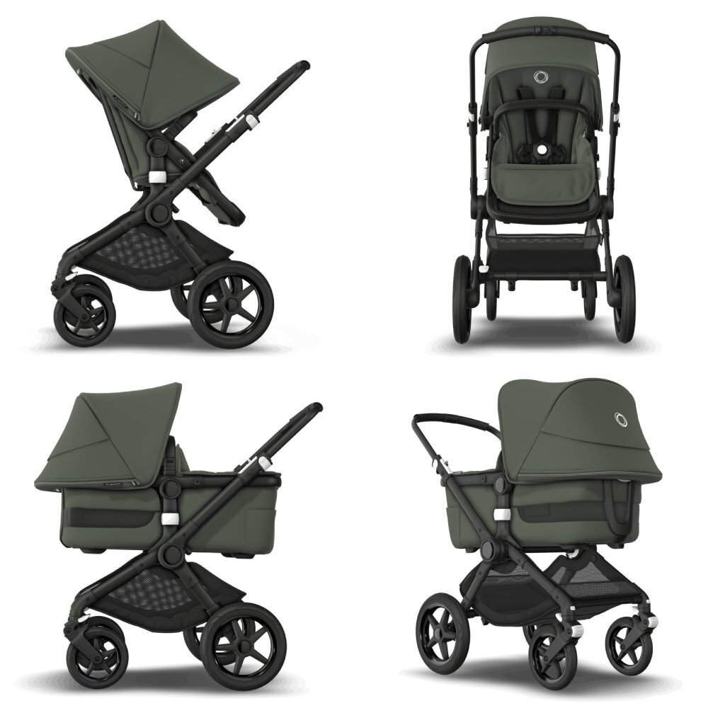 Bugaboo Carucior 2 in 1 Fox 3 black forest green