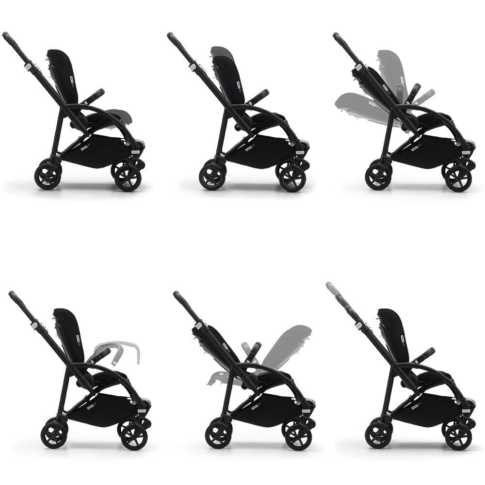 Bugaboo Carucior Bee 6 Mineral black taupe