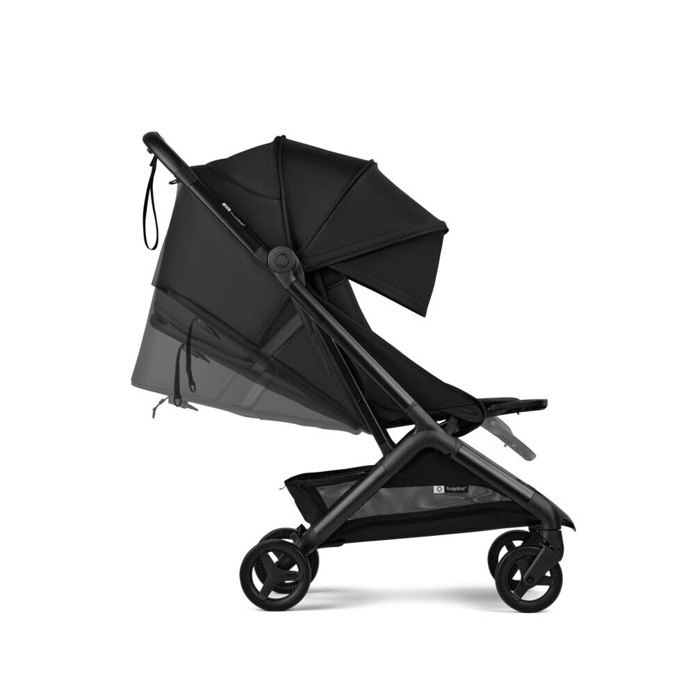 Bugaboo Carucior Butterfly 2 Heritage Black ultra-compact spatar reglabil suspensii