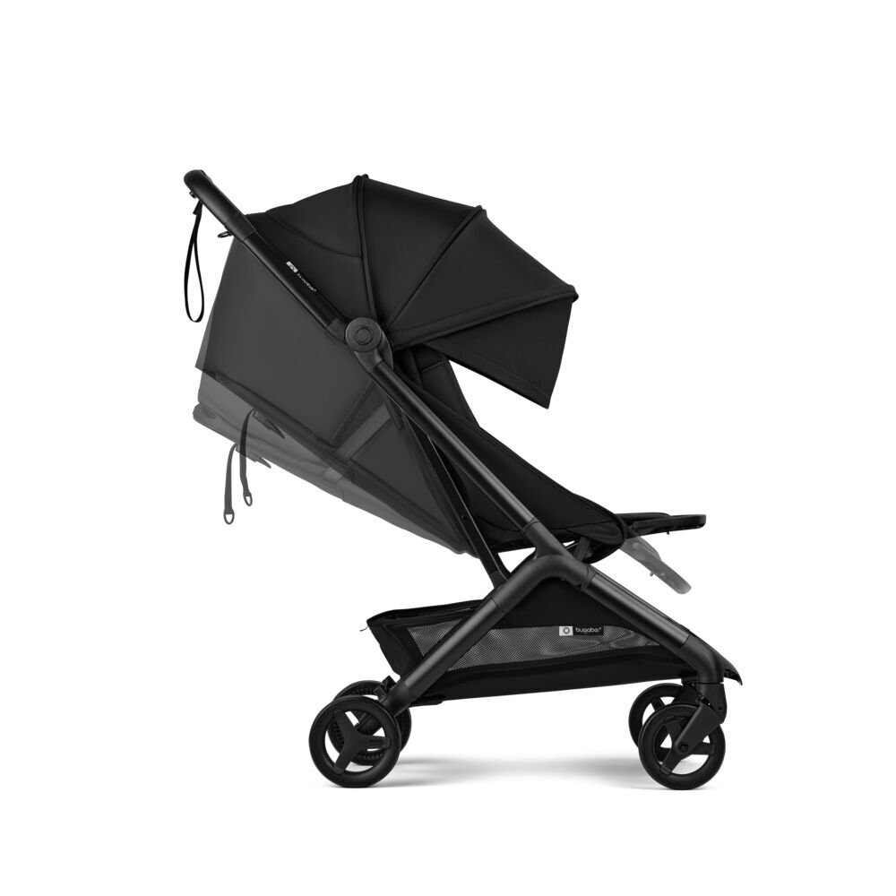 Bugaboo Carucior Butterfly 2 Heritage Black ultra-compact spatar reglabil suspensii