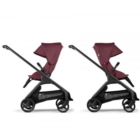 Bugaboo Carucior Dragonfly black dark cherry