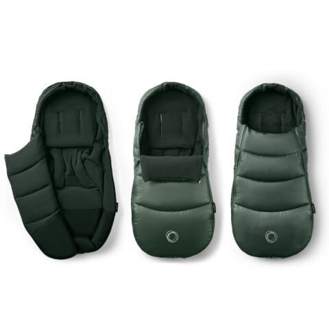 Bugaboo Husa de picioare Noir editie limitata midnight green