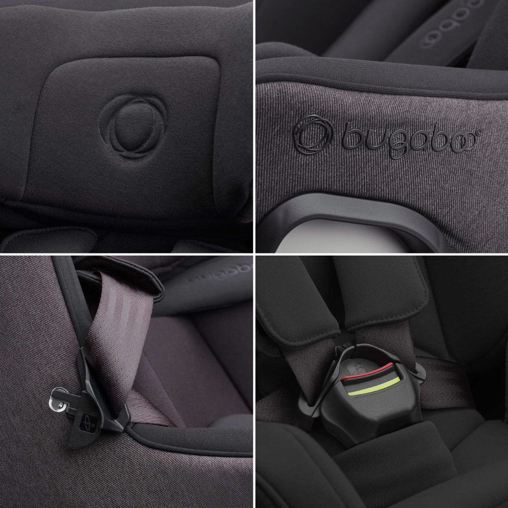 Bugaboo Scaun auto rotativ Owl black i-Size