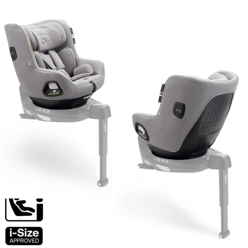 Bugaboo Scaun auto rotativ Owl grey i-Size