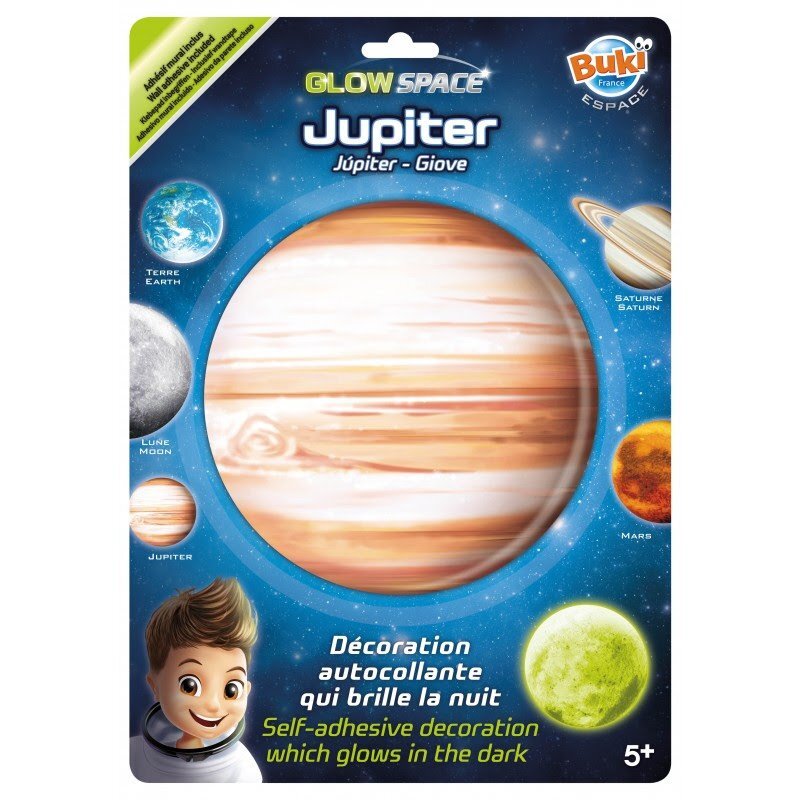 BUKI France Decoratiuni de perete fosforescente Planeta Jupiter