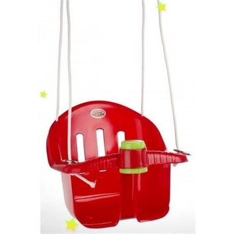 Burak Toys Leagan pentru copii cu claxon Red