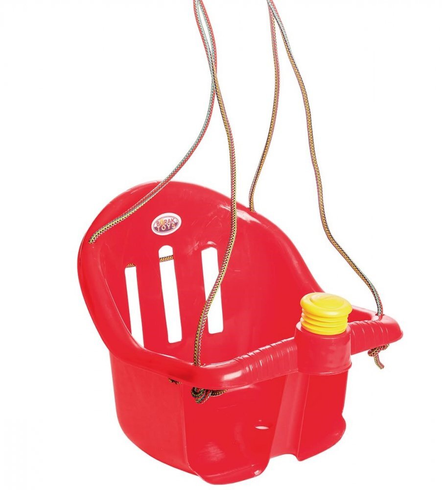 Burak Toys Leagan pentru copii cu claxon Red