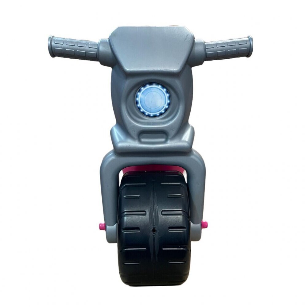 Burak Toys Ride-On pentru copii fara pedale pink roti late greutate maxima admisa 20 kg