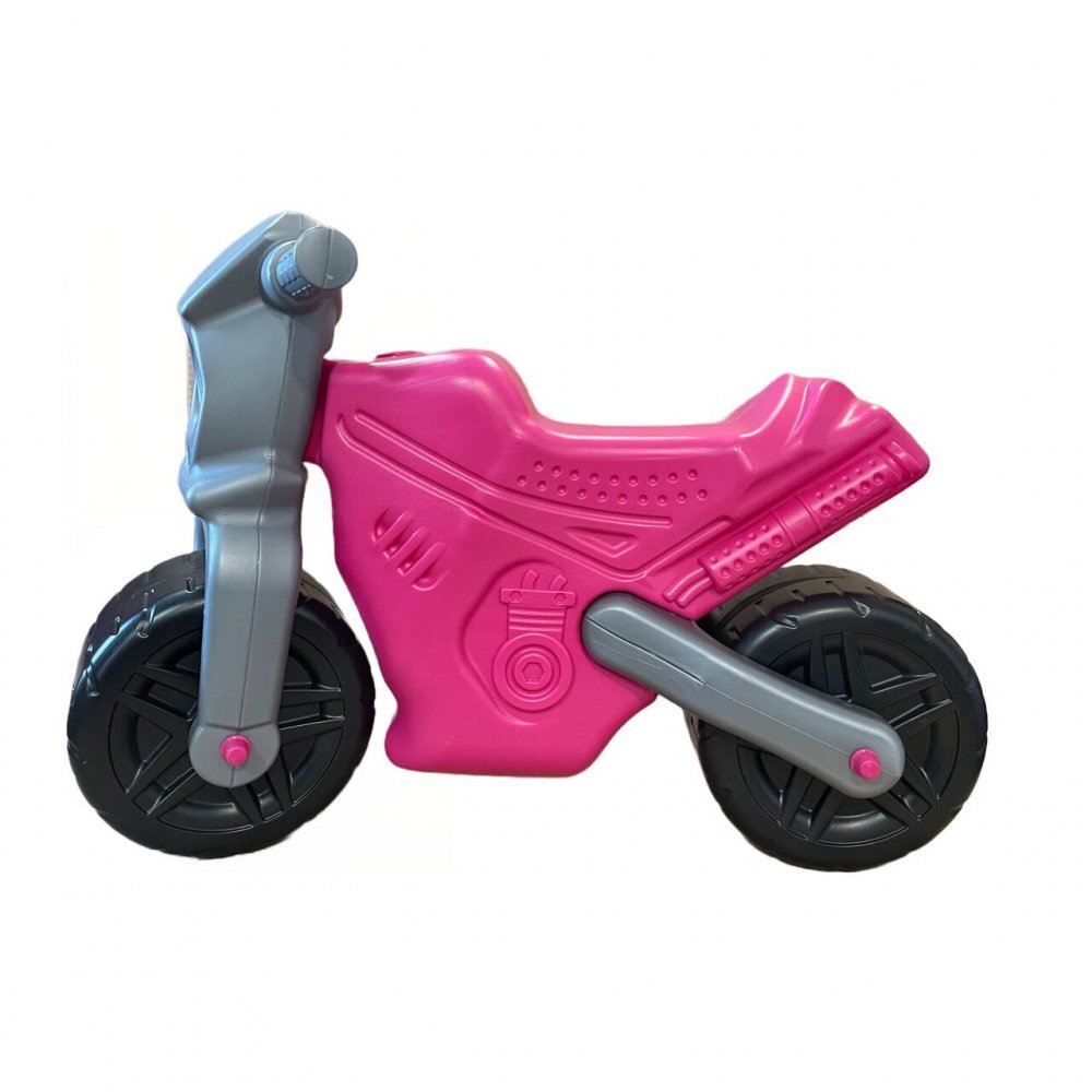 Burak Toys Ride-On pentru copii fara pedale pink roti late greutate maxima admisa 20 kg