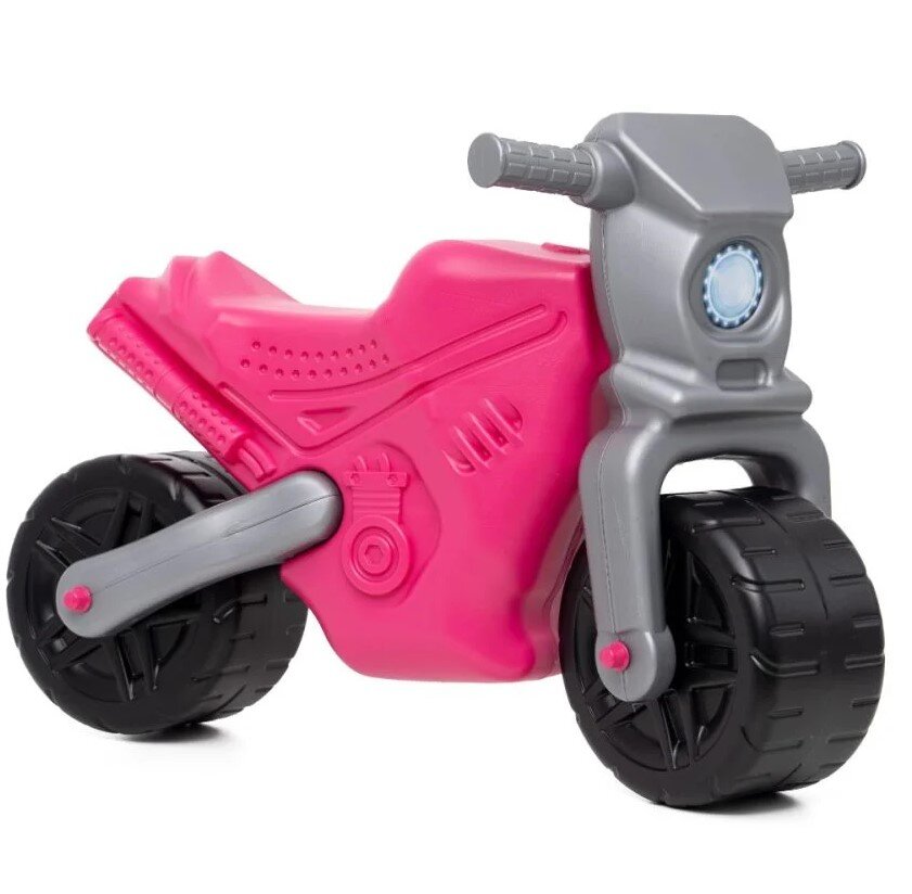 Burak Toys Ride-On pentru copii fara pedale pink roti late greutate maxima admisa 20 kg