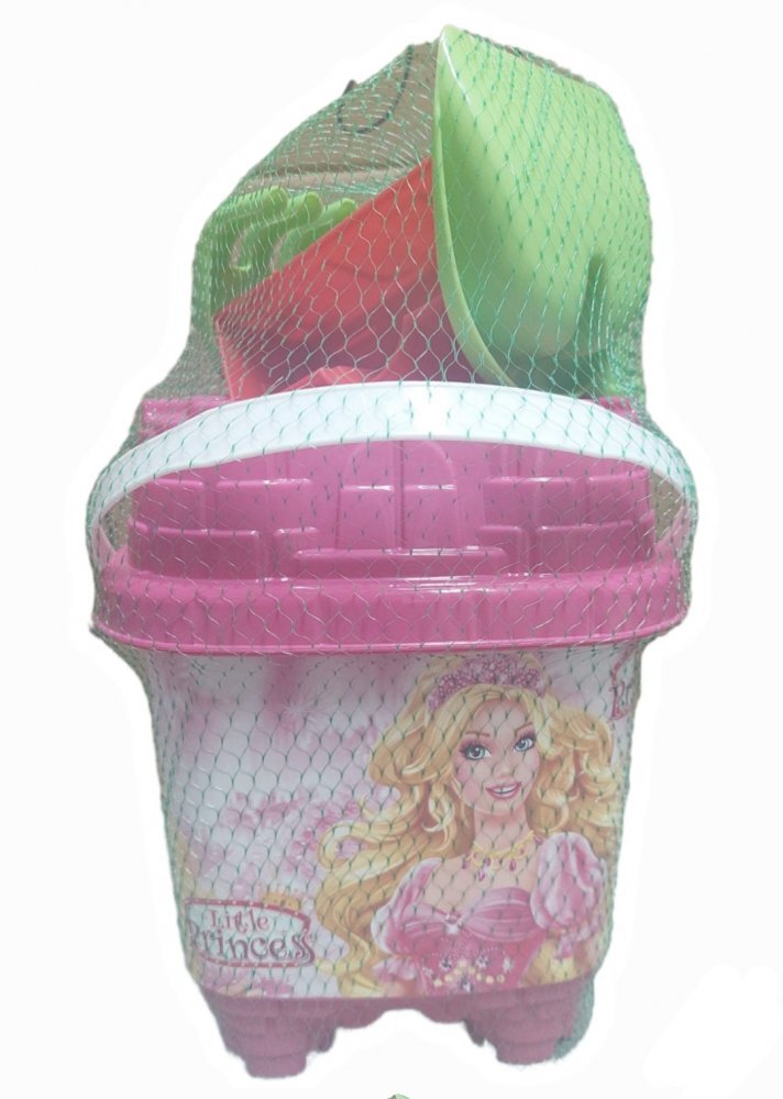 Burak Toys Set 6 jucarii de nisip Castel Nr.1 Pink