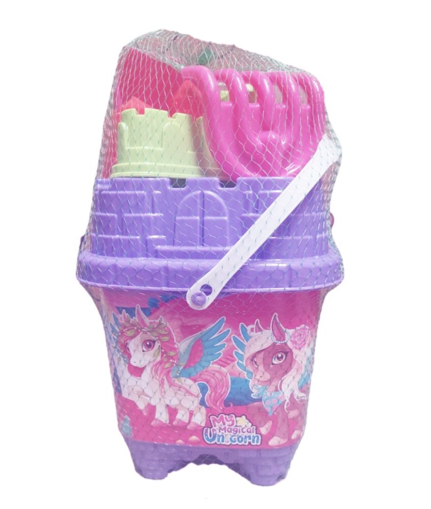 Burak Toys Set 6 jucarii de nisip Castel Nr.1 Purple