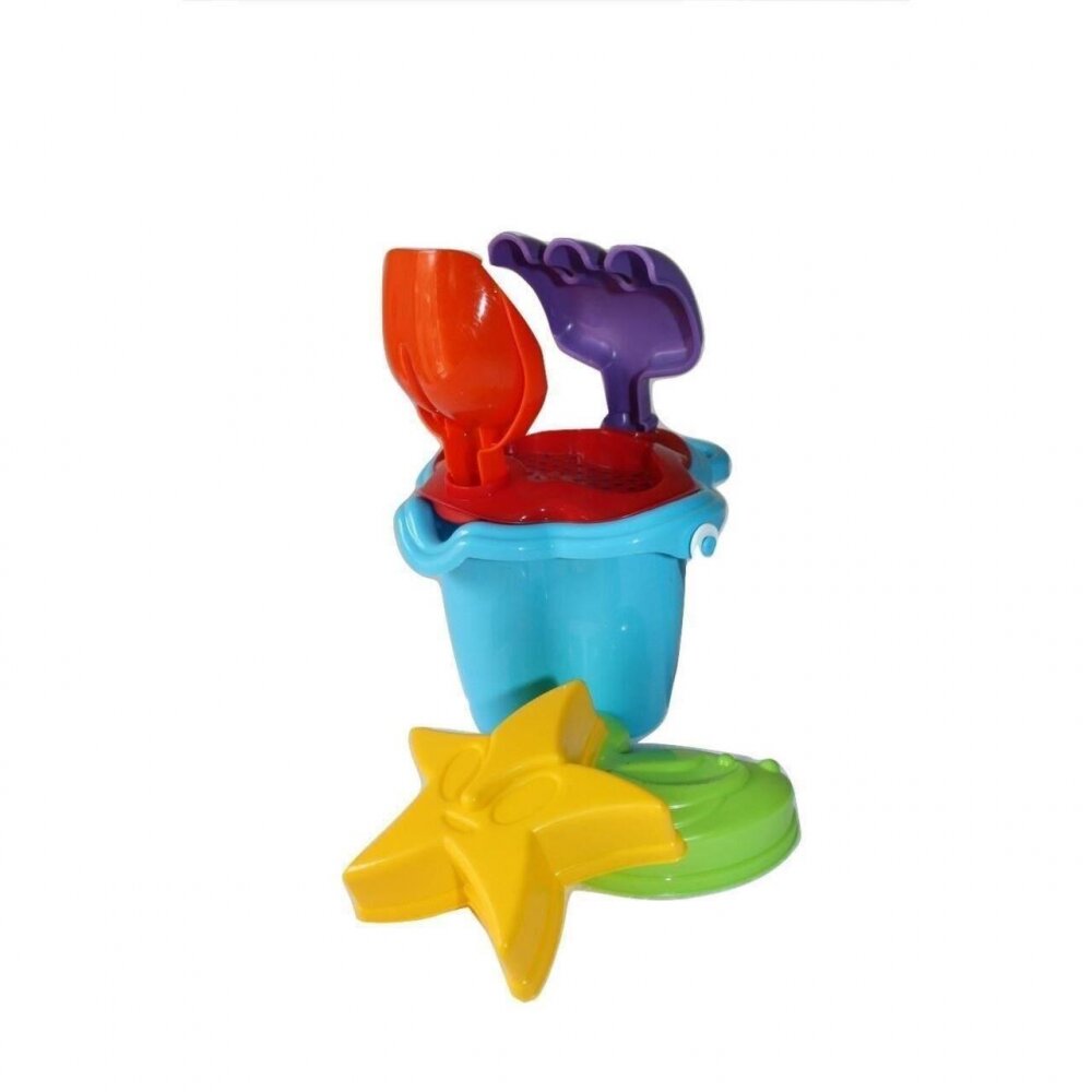 Burak Toys Set 6 jucarii de nisip Pluto Blue