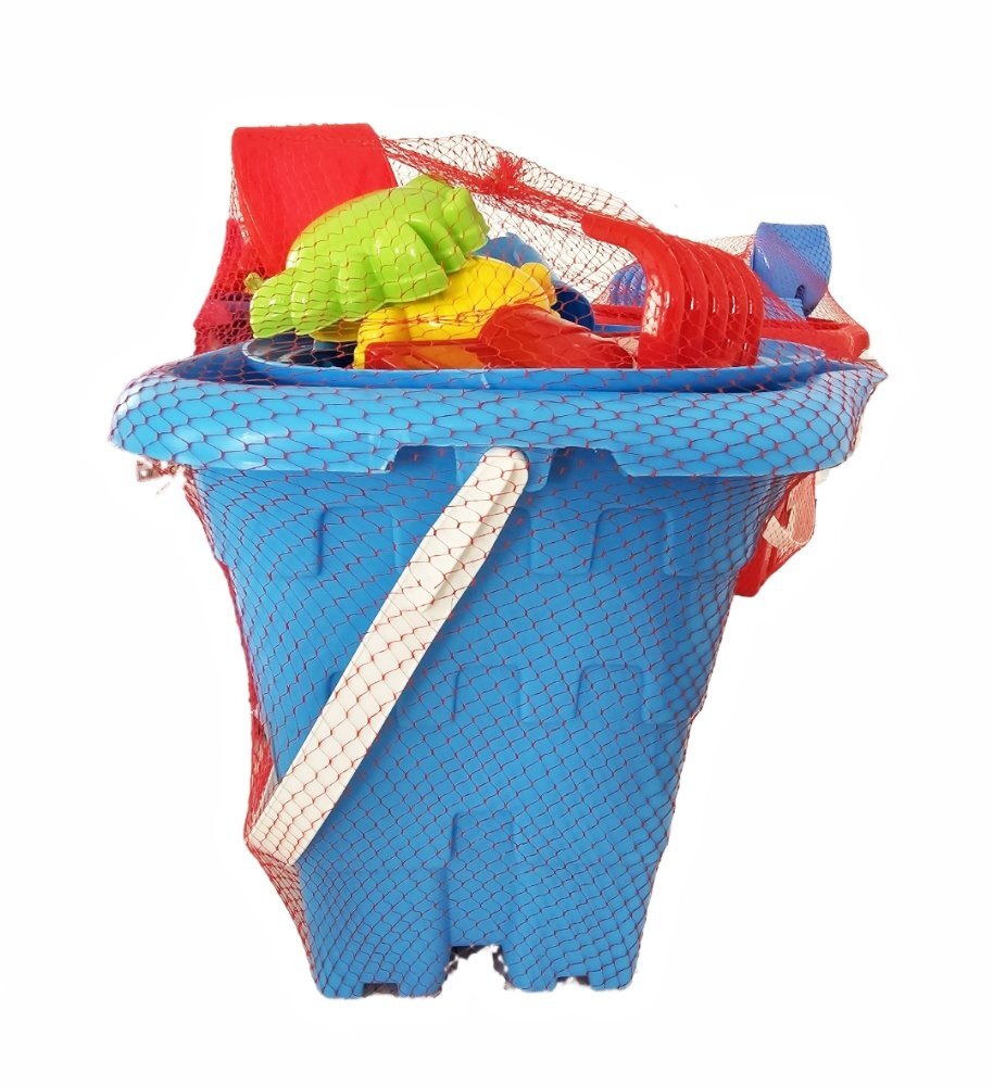 Burak Toys Set 9 jucarii de nisip Castel Blue