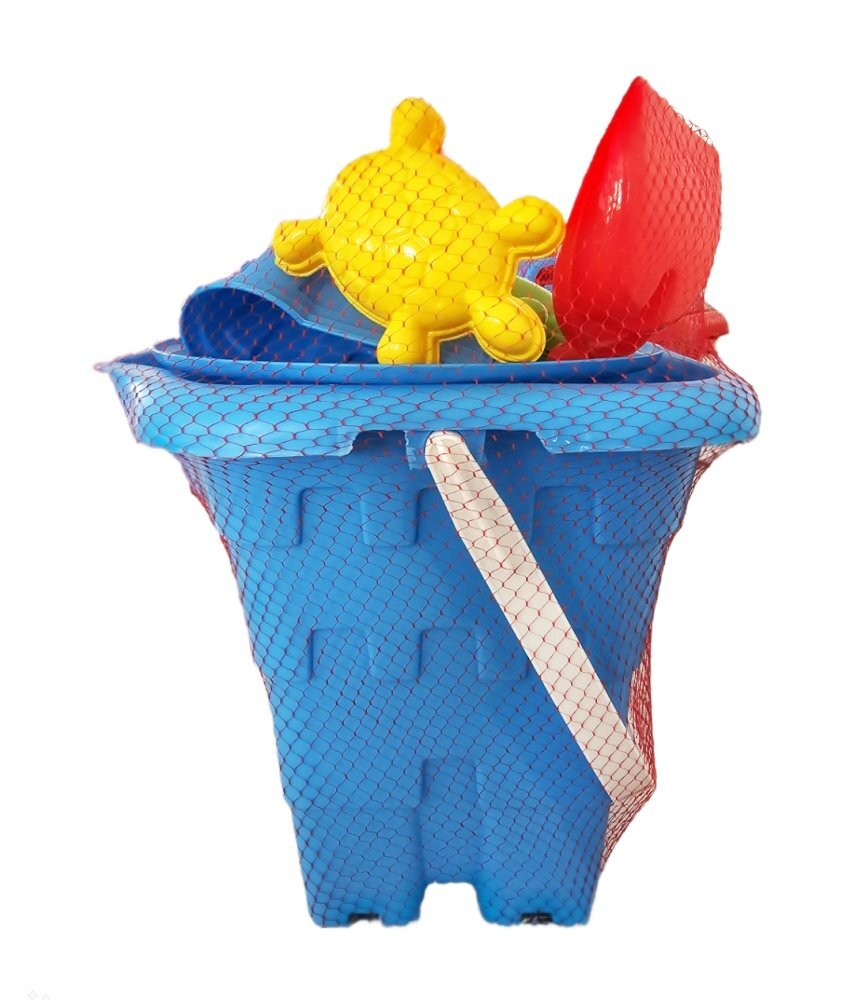 Burak Toys Set 9 jucarii de nisip Castel Blue