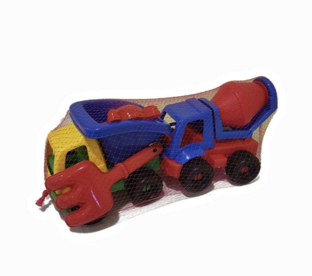 Burak Toys Set Camion si Malaxor cu accesorii pentru nisip Speedy