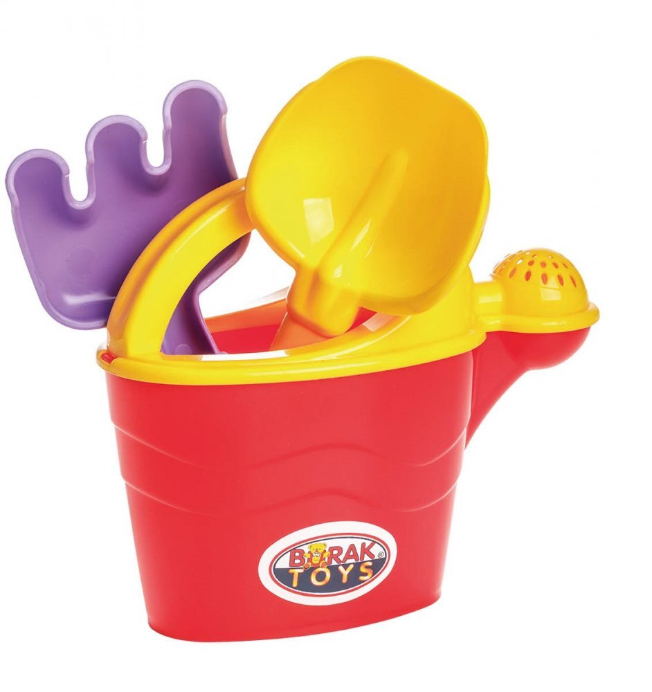 Burak Toys Set stropitoare mica pentru copii cu accesorii Happy Sprinkle Rosu