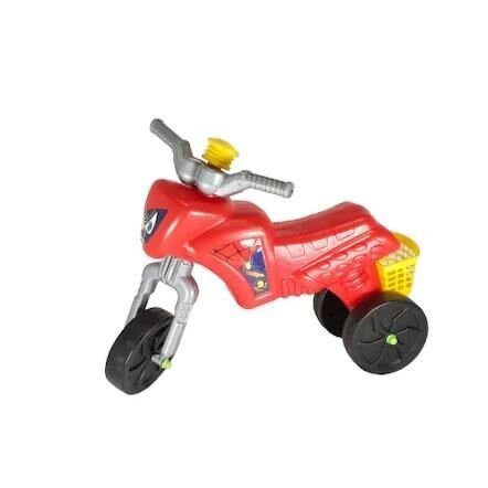 Burak Toys Tricicleta copii fara pedale Spider Red actionata cu picioarele de la 2 ani pana la 20 kg inaltime pana la sezut 30 cm