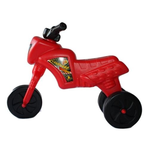 Burak Toys Tricicleta copii fara pedale Super Cross Rosie de la 2 ani pana la 20 kg Inaltime pana la sezut 30 cm