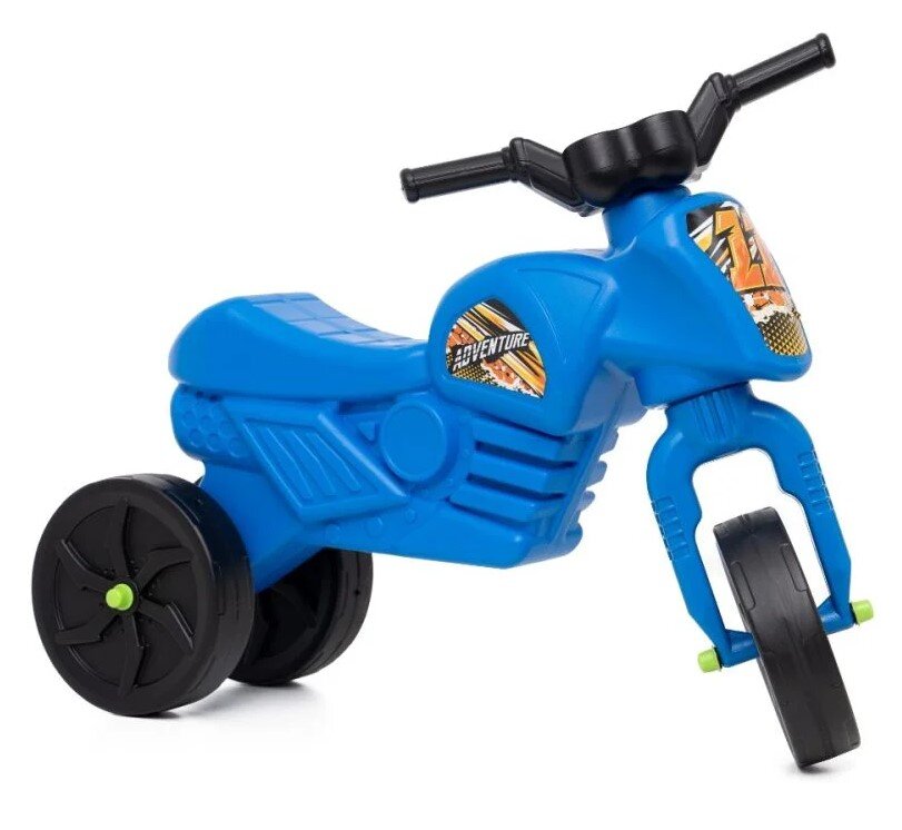 Burak Toys Tricicleta de echilibru pentru copii fara pedale design ergonomic de la 2 ani pana la 20 kg dimensiune 60 x 45 x 25 cm Albastru