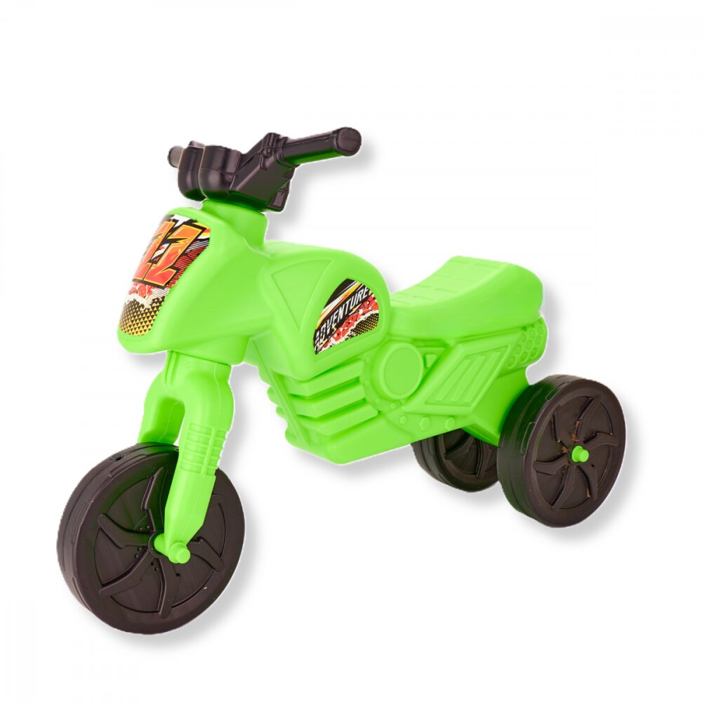 Burak Toys Tricicleta de echilibru pentru copii fara pedale design ergonomic de la 2 ani pana la 20 kg dimensiune 60 x 45 x 25cm Verde