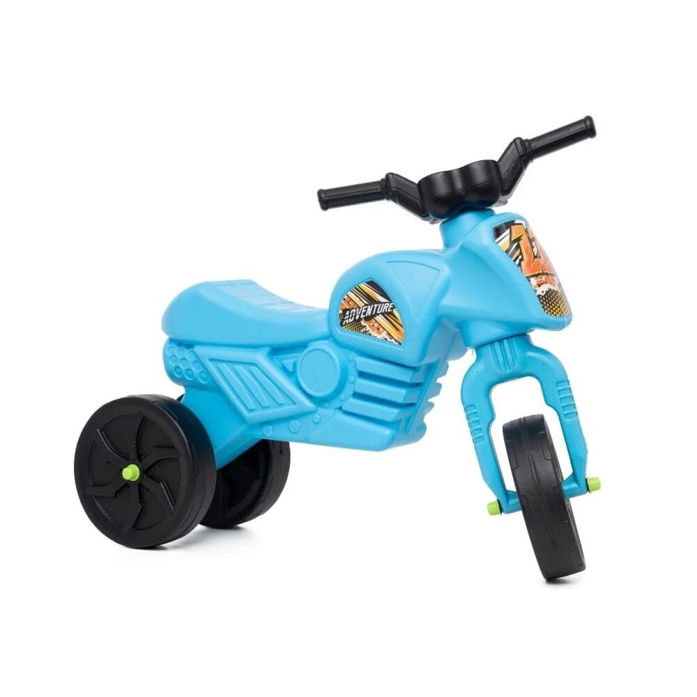 Burak Toys Tricicleta de echilibru pentru copii fara pedale design ergonomic de la 2 ani pana la 20 kg dimensiune 60 x 45 x25 cm Light Blue