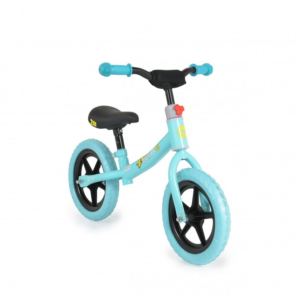 Byox Bicicleta copii fara pedale 2B balance Blue 12 inch de la 2 ani pana la greutatea de 20 kg ghidon reglabil pe inaltime roti din spuma EVA inaltimea scaunului reglabila de la 35 cm la 45 cm