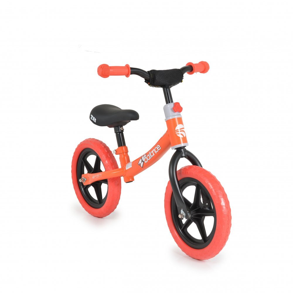 Byox Bicicleta copii fara pedale 2B balance Red 12 inch de la 2 ani pana la greutatea de 20 kg ghidon reglabil pe inaltime roti din spuma EVA inaltimea scaunului reglabila de la 35 cm la 45 cm