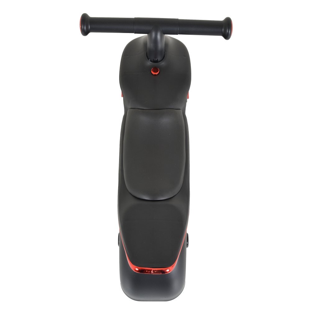Byox Bicicleta fara pedale Ride On Mini Cruze Black cu muzica Roti EVA late si stabile cu rulment Sezut ergonomic din piele Design compact Manere ergonomice Recomandata de la 18 luni Greutate admisa 30 kg