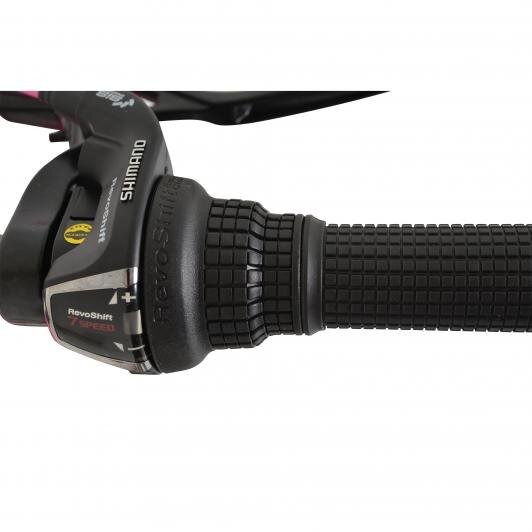 Byox Bicicleta pentru copii Princess Turcoaz 24 inch 21 viteze Shimano frana V-brake scaun si ghidon reglabile cric