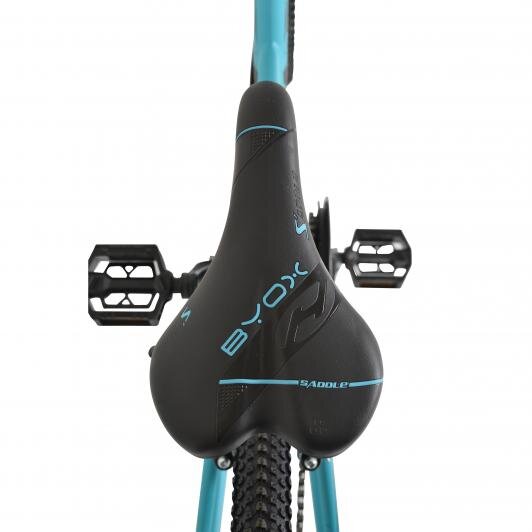 Byox Bicicleta pentru copii Princess Turcoaz 24 inch 21 viteze Shimano frana V-brake scaun si ghidon reglabile cric