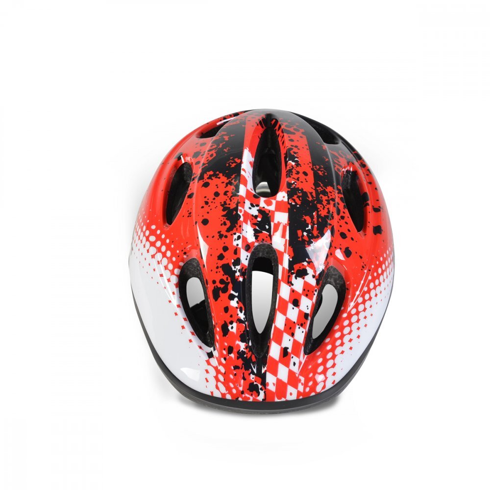 Byox Casca de protectie pentru copii Y03 Red marime 48-54 cmcu 8 orificii de ventilatie Reglator de dimensiune Captuseala detasabila Lumini LED pentru vizibilitate nocturna