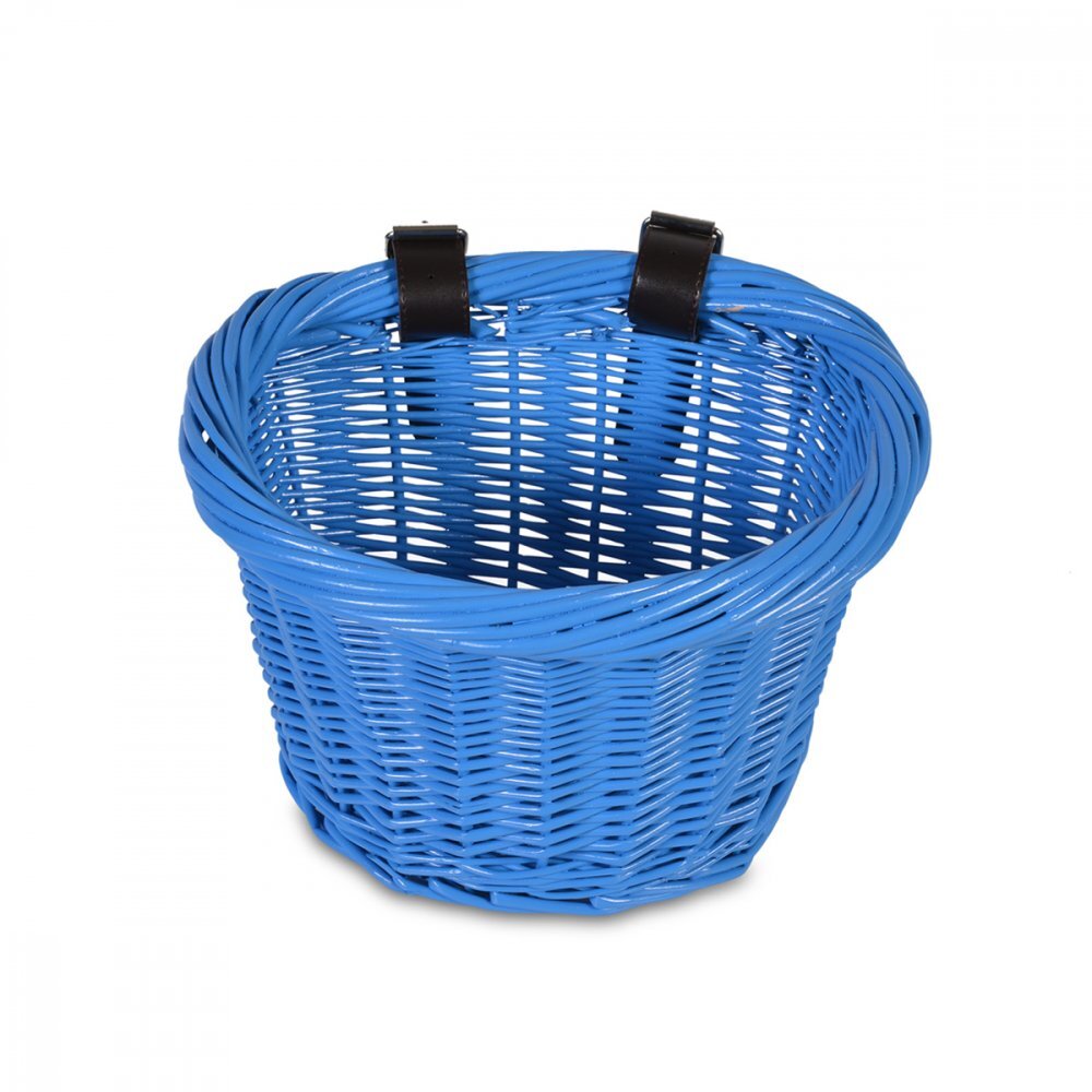 Byox Cos de bicicleta impletit Basket Blue