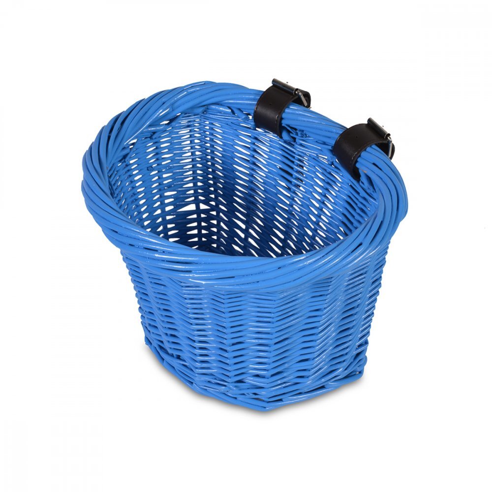 Byox Cos de bicicleta impletit Basket Blue