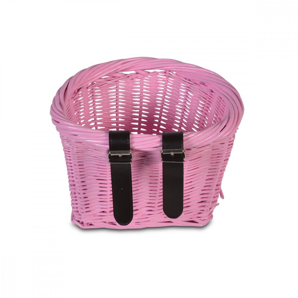 Byox Cos de bicicleta impletit Basket Pink