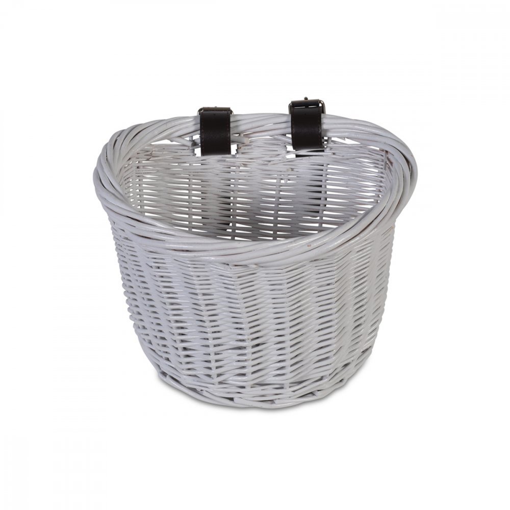 Byox Cos de bicicleta impletit Basket White