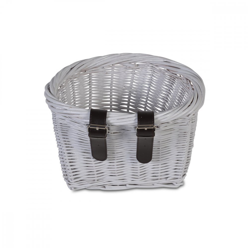 Byox Cos de bicicleta impletit Basket White