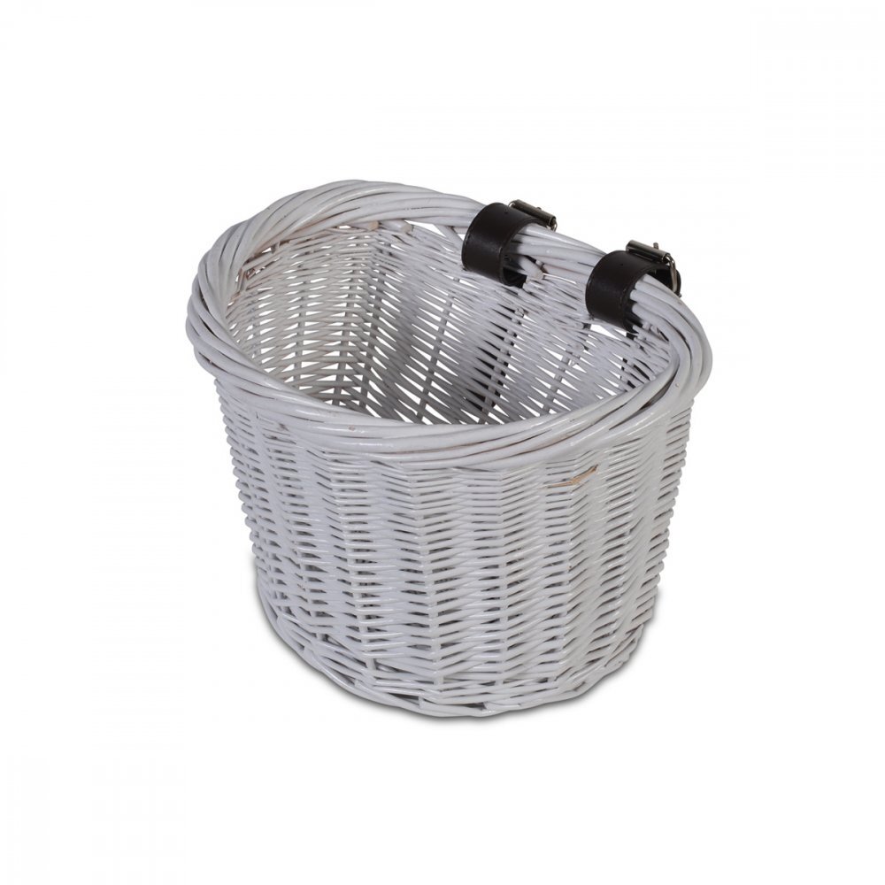 Byox Cos de bicicleta impletit Basket White